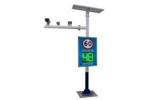 太阳能车辆识别实时显示雷达测速88反馈屏